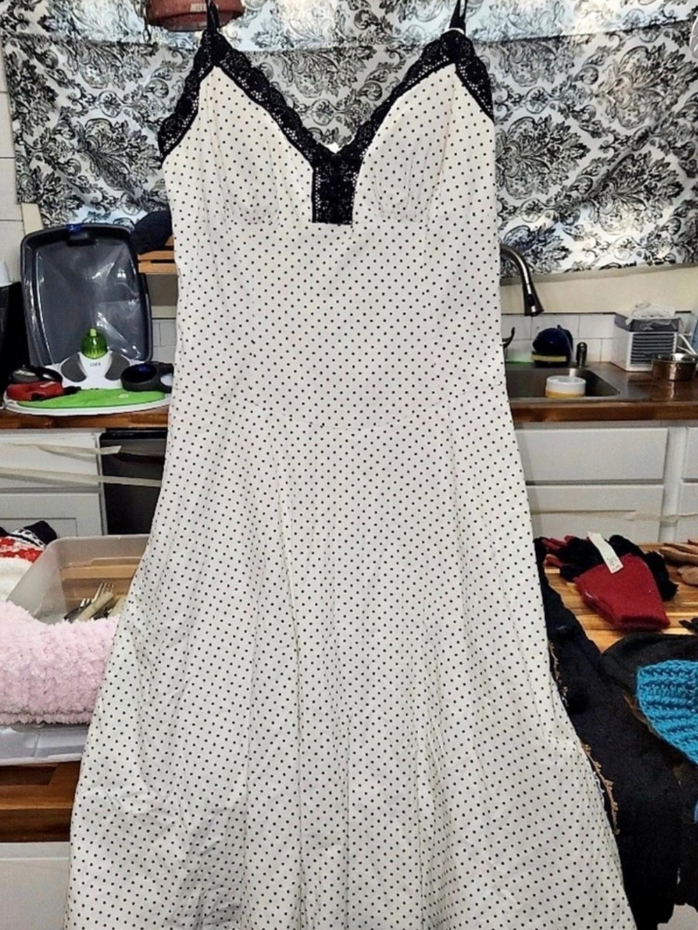 Polka Dot Midi Dress Size 9
